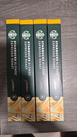 Nespresso original pods starbucks blond roast