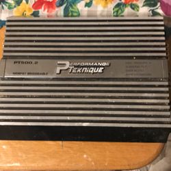 Performance P Teknique Amplifier 