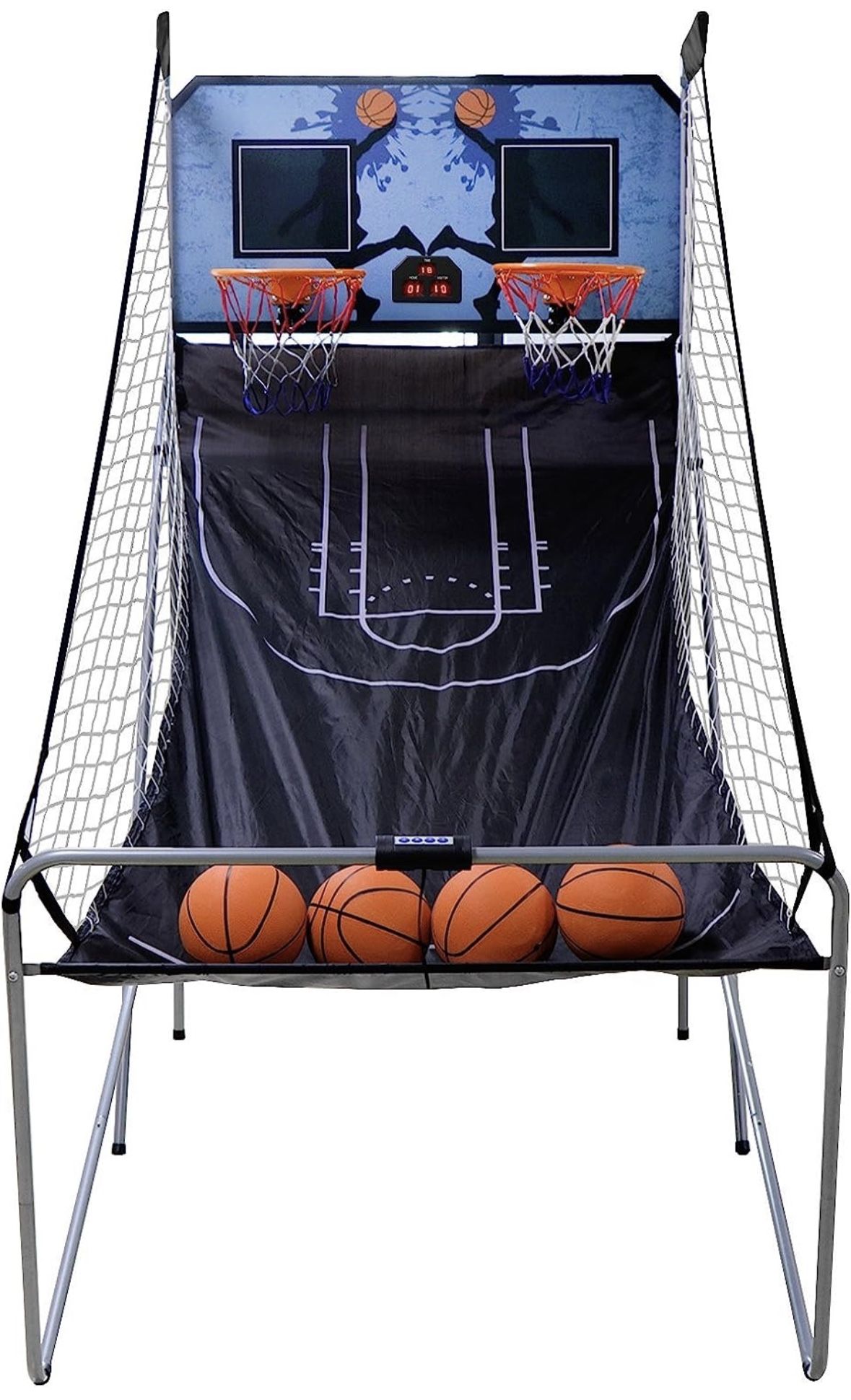 Foldable Indoor Basketball Arcade Game