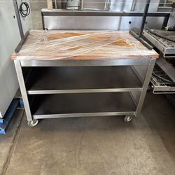 Stainless Steel Wooden Cabinet