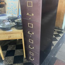 Heavy Duty Four Drawer Metal Filing Cabinet