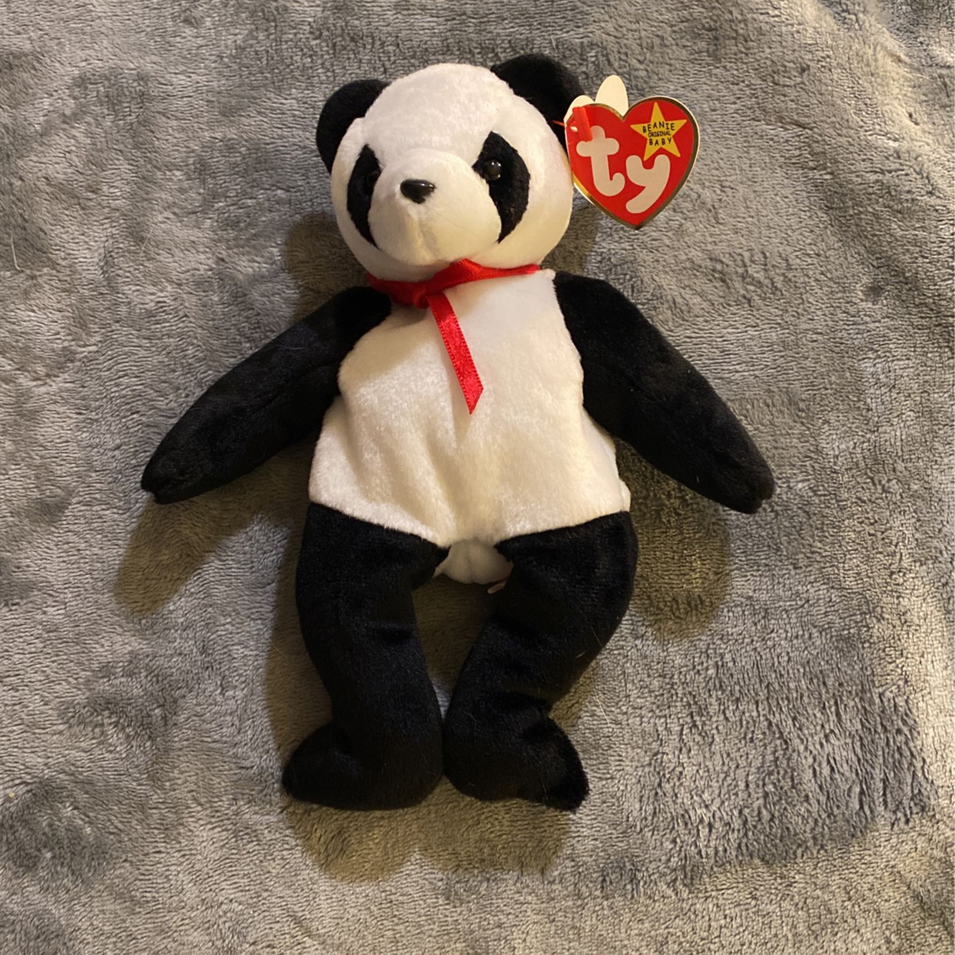 1997 Ty Beanie Baby - Fortune (panda bear)