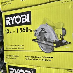 Ryobi 7-1/4 circular saw