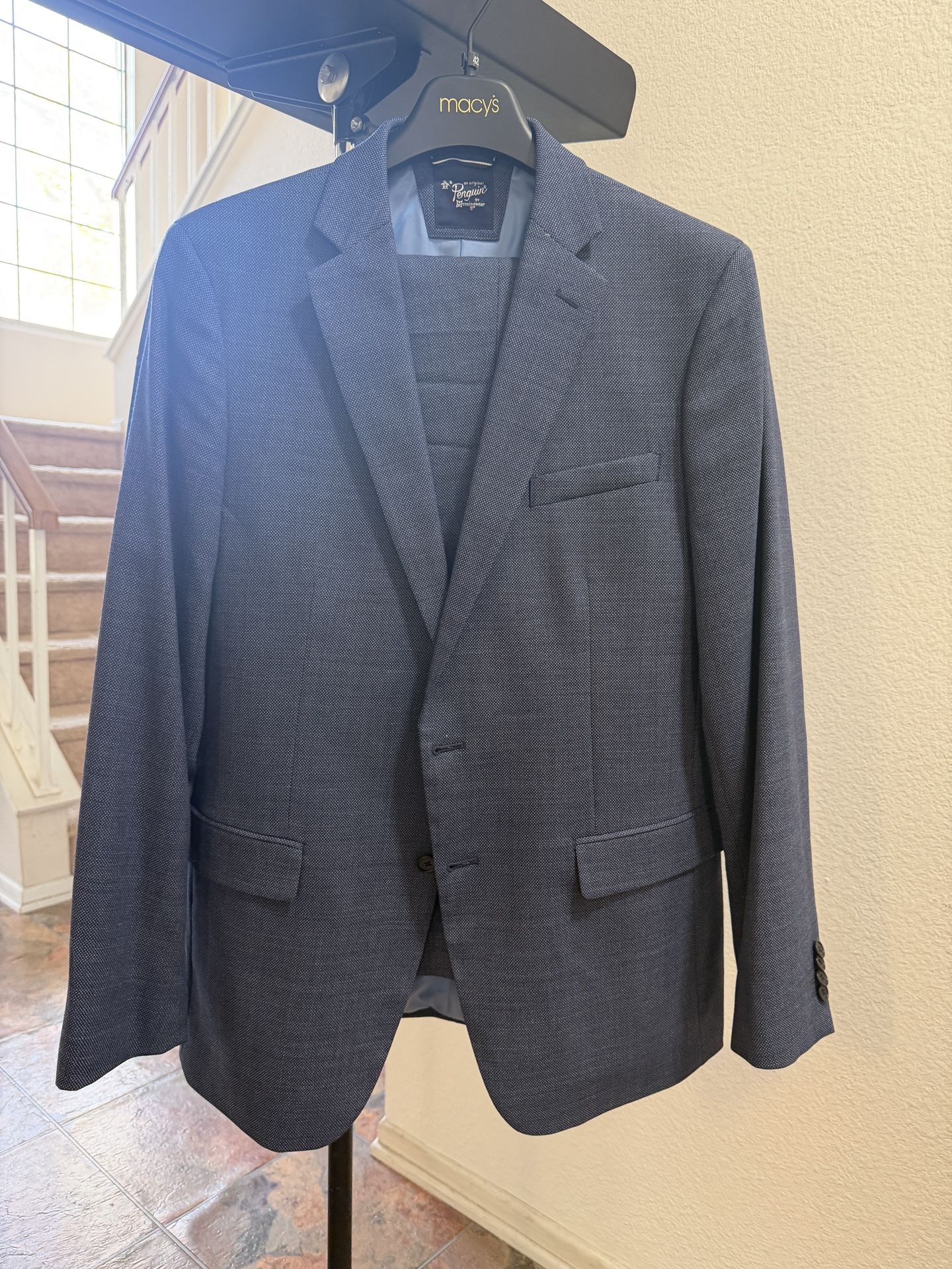 Original Penguins Men Suits Blue