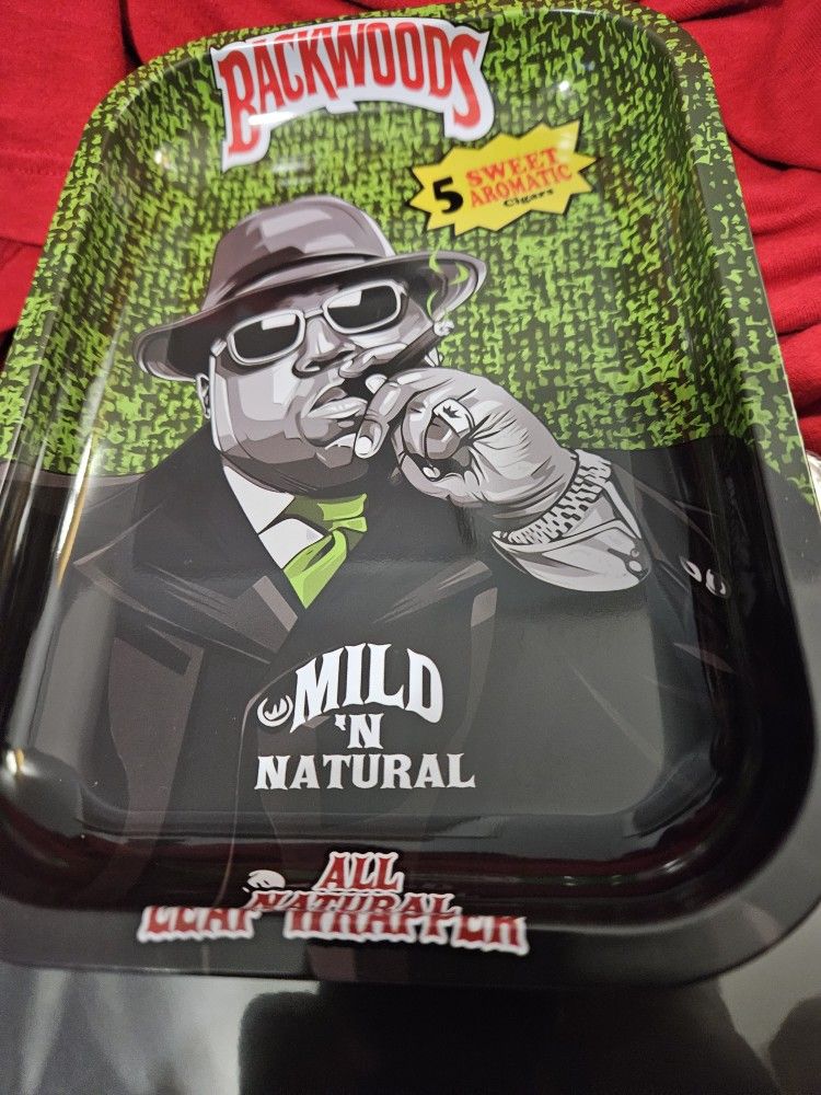 Notorious B.I.G. Rolling Tray With Magnetic Top