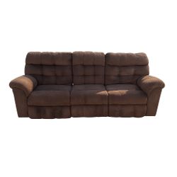 3-Seat Recliner Couch – Dual Recliners + Center Storage