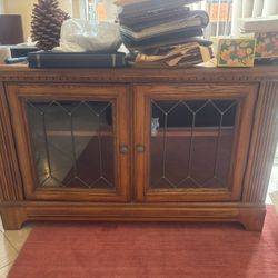 Wood TV Cabinet