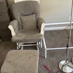 Rocking Chair With Footrest