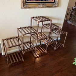 Wood Plant Stand