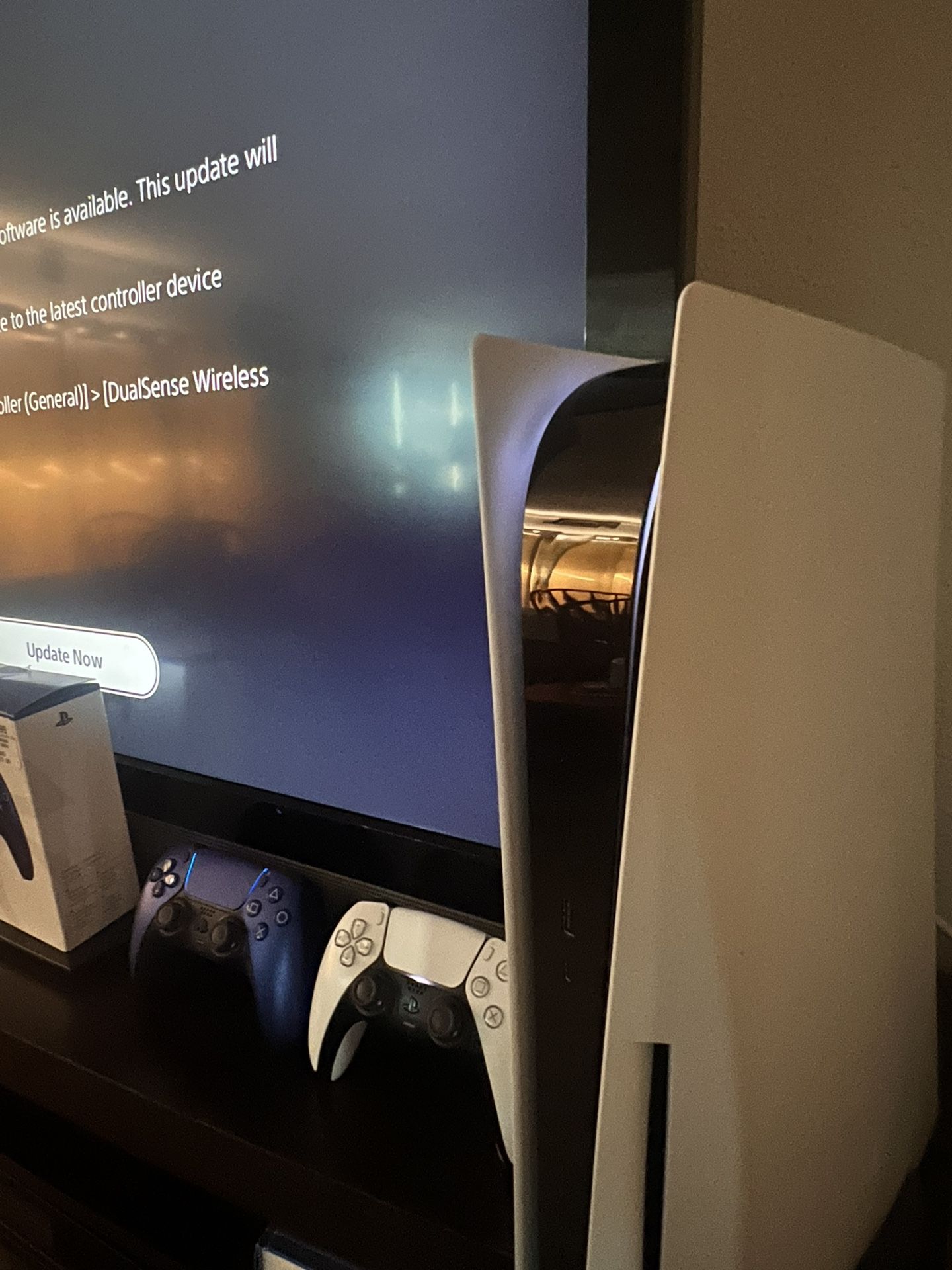 PlayStation 5 OG Disc Version w/ New Blue Controller