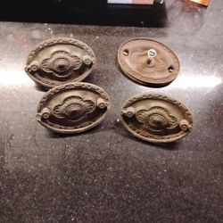 Antique Brass Pulls 