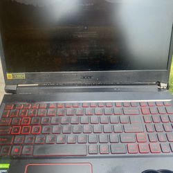 Acer Nitro Gaming Laptop w/char