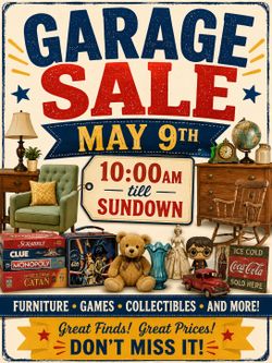 Garage sale!