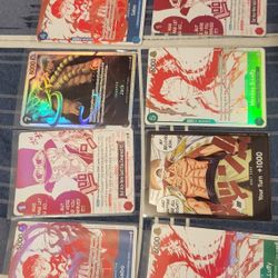 Brand New Mint One Pieces Cards 