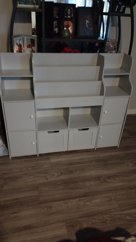 Gray Child's Bookcase