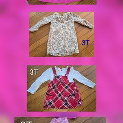 Various 3T toddler girls clothes