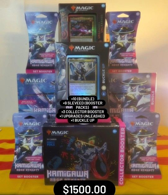 Magic The Gathering Kamigawa Neon Dynasty (Master Bundle)