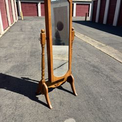 standing mirror jewelry chest