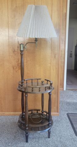 2 Table/floor lamp combo ($65 each)