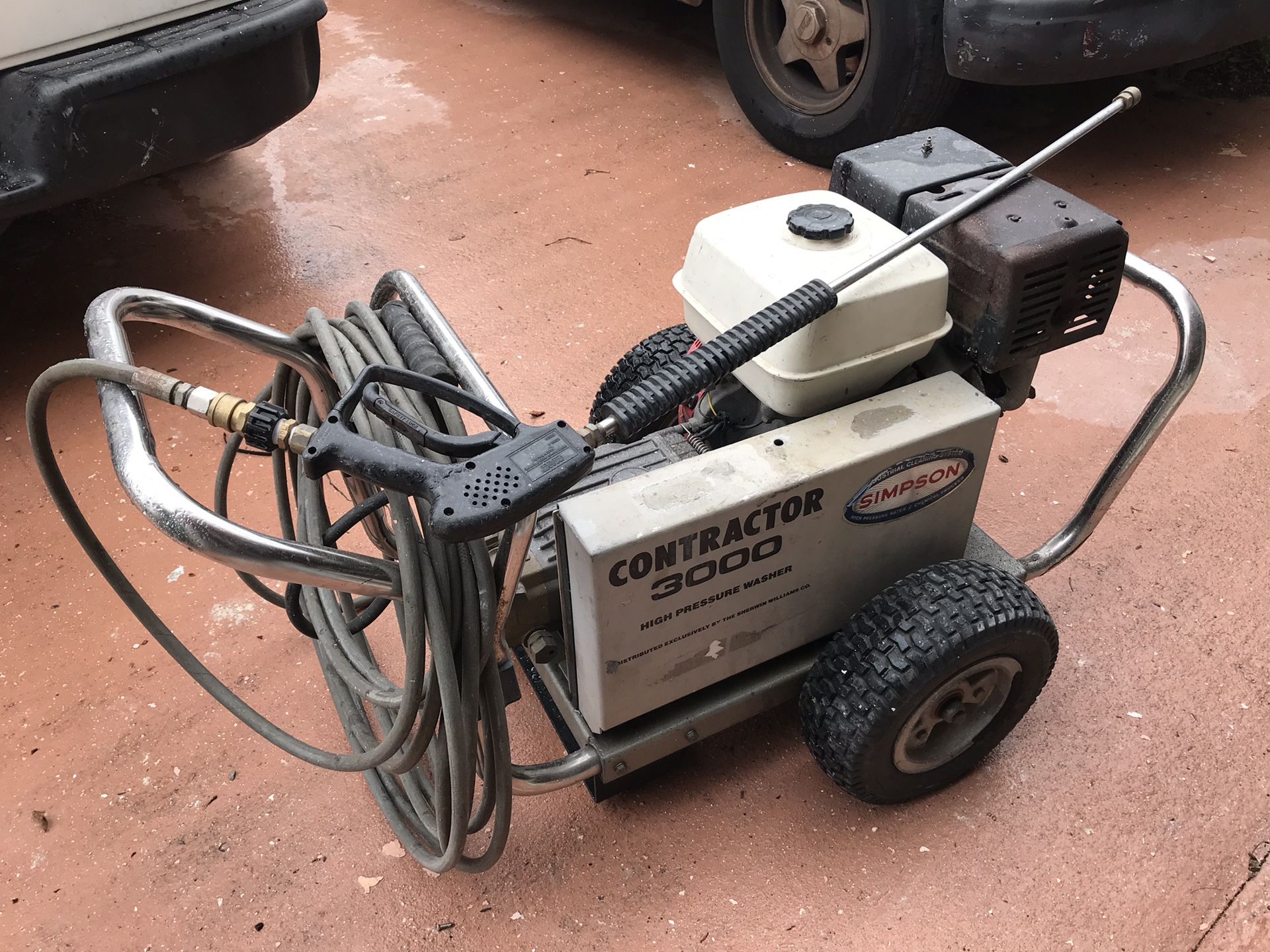 Simpson industrial pressure washer contractor 3000