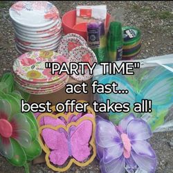 "Party Time"   On A Budget??? Act Fast, This goes to the FIRST best offer!!