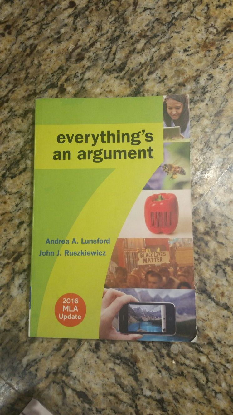 Everything's an Argument - ENG 102