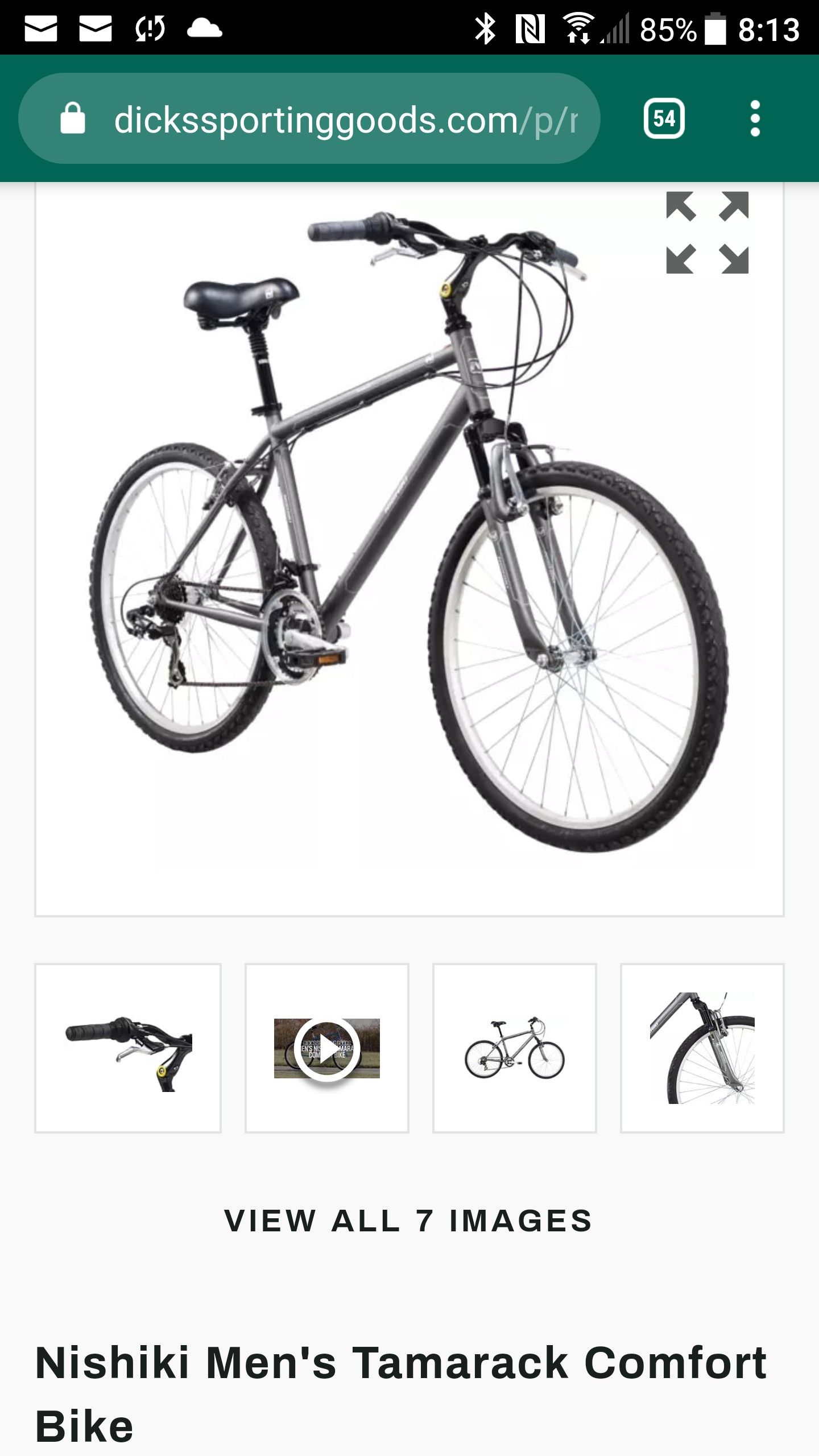 nishiki tamarack men's bike