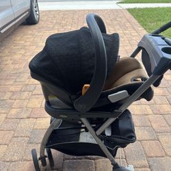 Baby Stroller,  Car Seat And Base Chicco