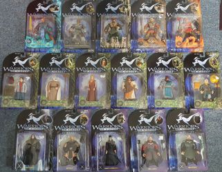 Entire Set + 2 of Warriors of Virtue Action Figures
