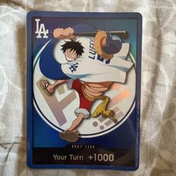 One Piece X Dodgers Luffy Don 900