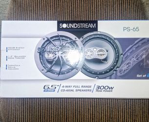 Soundstream 6.5 Door Speakers Brand New In The Box