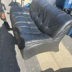 Leather Sofa And Love Seat 