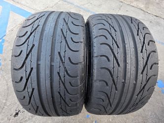 2 USED TIRES PIRELLI 245/35/18