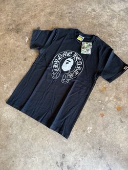 Chrome heart bape tees