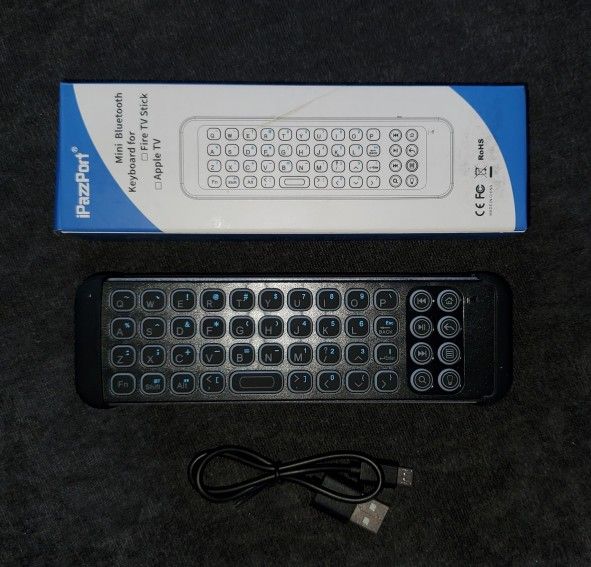 Mini Bluetooth Remote Keyboard For Firestick/Apple Tv