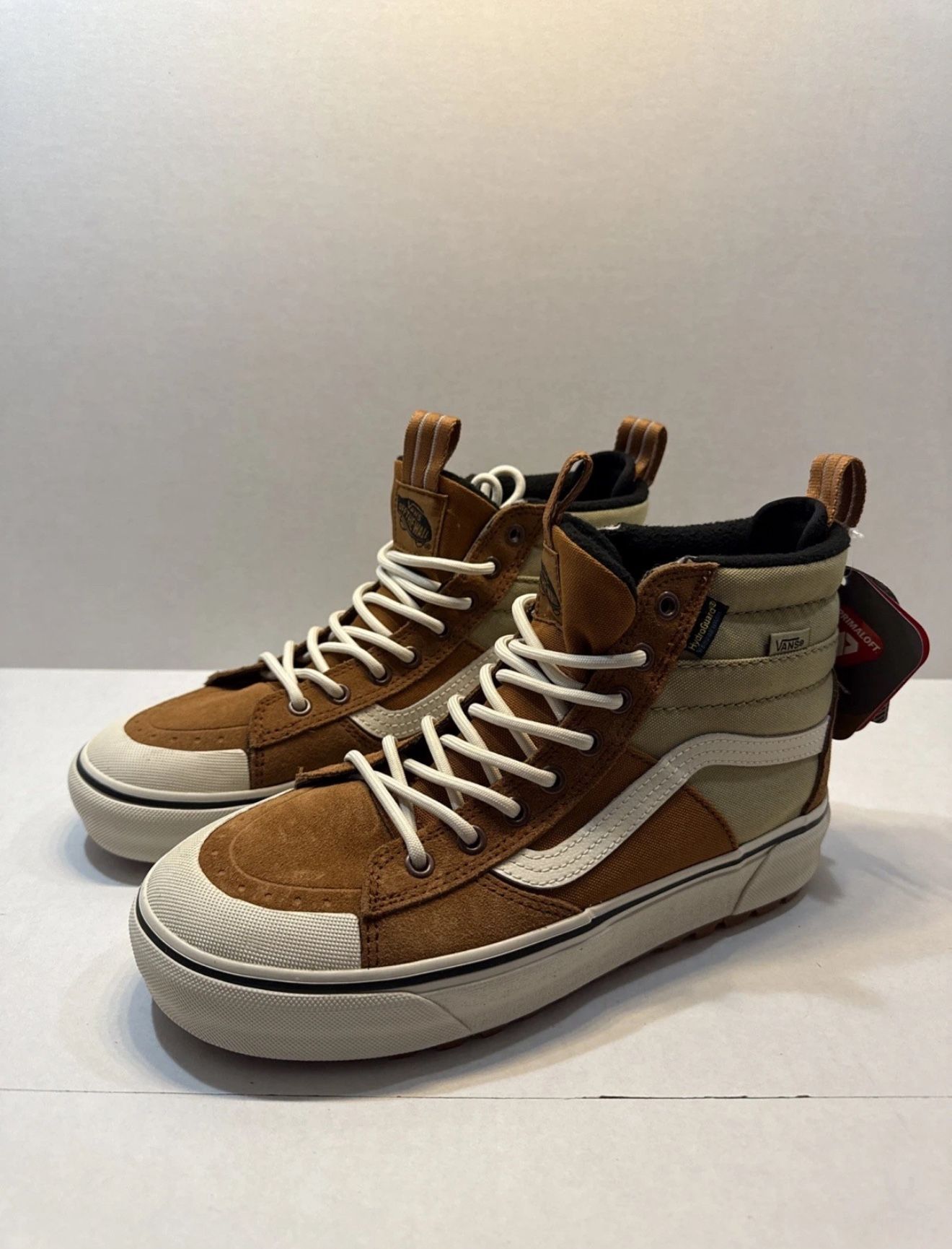Vans Sk8-Hi MTE Glazed Ginger Marshmallow Men Size 7 Skate Sneaker