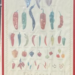 Picture Frame Of Different Chilies 🌶️ 