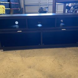 Black TV Stand