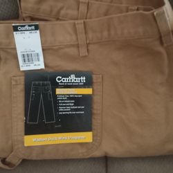 Carhartt Washed Duck Work Dungaree Pant