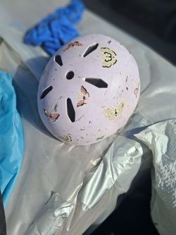 Girls bike helmet
