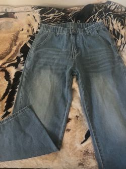 Normal blue jeans