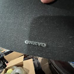 Onkyo Surround Sound Speakers And Subwoofer