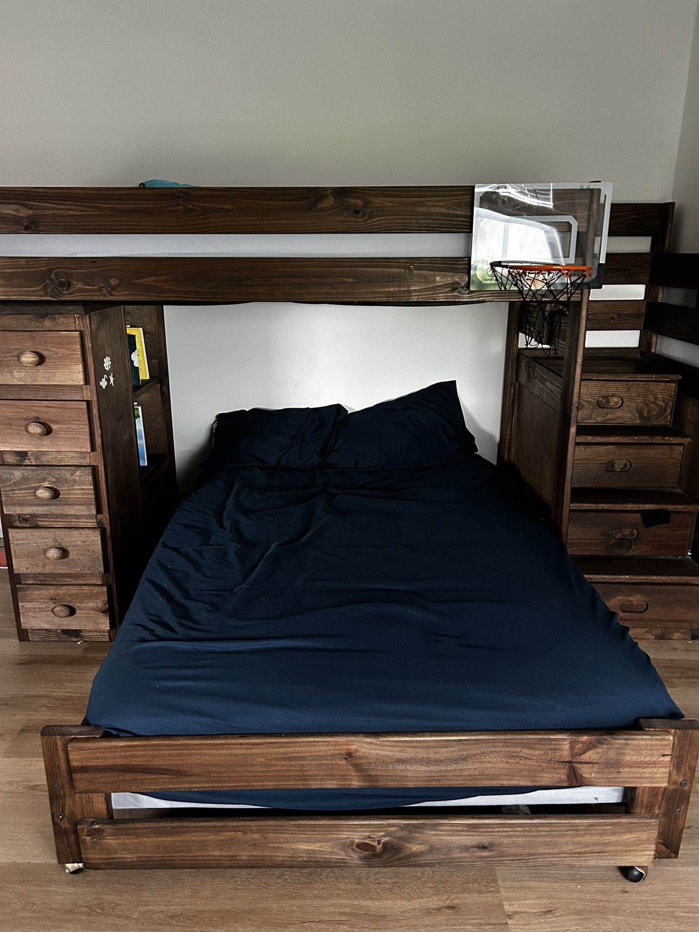 Twin/Full bunk + Dresser