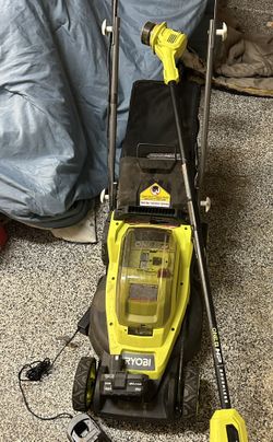 Ryobi Lawn mower & Weed eater