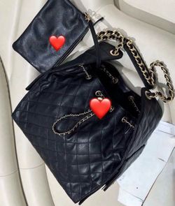 Leather CC Large Bag