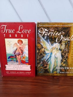 Vintage Tarot cards. 2 sets with books included. New.