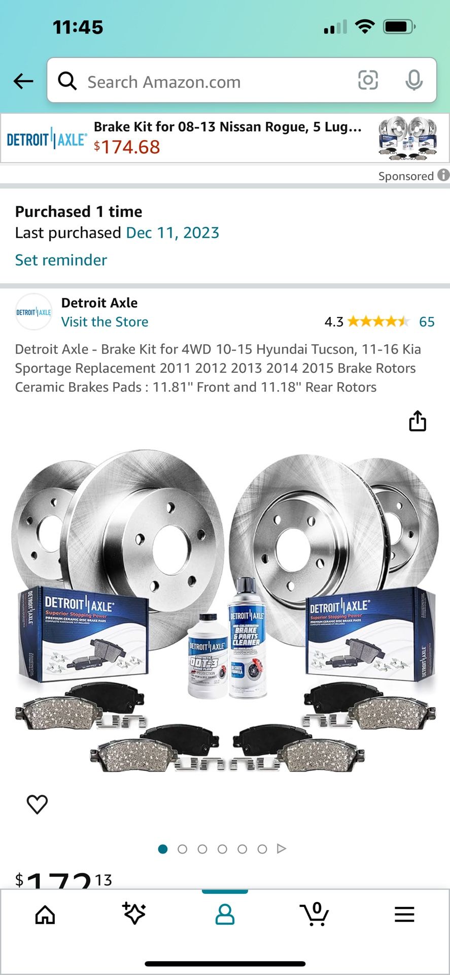 Hyundai Brake Rotors and Pads