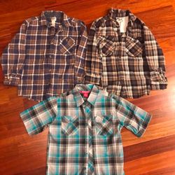 Boys shirts Size 6,7 $1