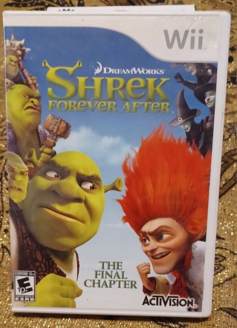 Disney Shrek Video Game Nintendo Wii Forever After Eddie Murphy