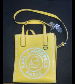 Yellow purse